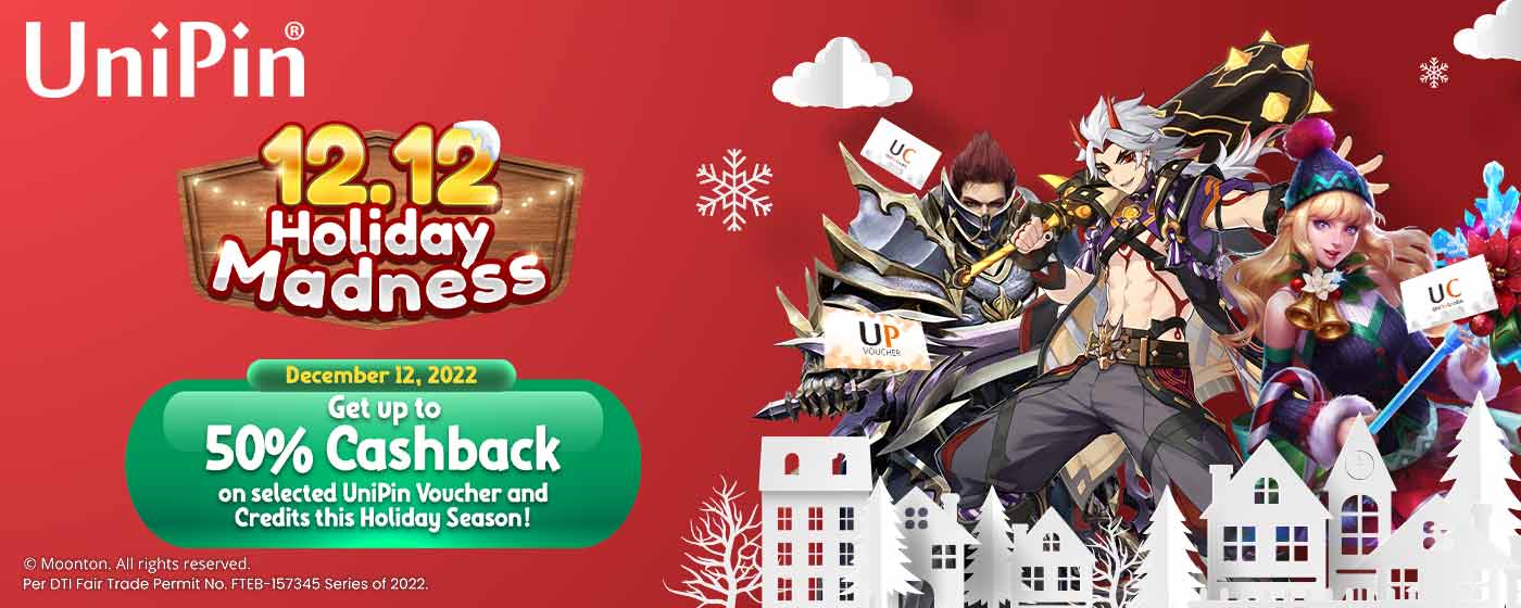 UniPin 12.12 Holiday Madness (PH)